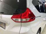 視認性がいいテールランプ。後続車にも存在をアピール。