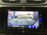 後方確認はバックカメラにお任せ♪後退時に便利で、駐車が楽になります♪