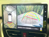 【パノラマモニター】専用のカメラにより、上から見下ろしたような視点で360度クルマの周囲を確認することができます☆死角部分も確認しやすく、狭い場所での切り返しや駐車もスムーズに行えます。
