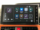 【9インチスマホ連携ディスプレイオーディオ】 対応しているスマホアプリを大画面で使えます!フルセグテレビやラジオの視聴、Bluetooth接続による音楽鑑賞、ハンズフリー通話なども利用可能です。