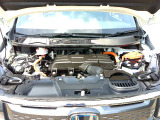 自慢のエンジンはパワードbyHONDAです。精度とバランスにこだわって、低回転からスムースなパワーを発揮します。