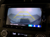 バックカメラもあるので後退時も安心です。