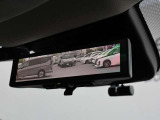 車両後方を映し出します・スマートルームミラー装備です。