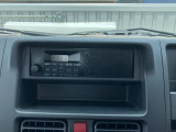 使いやすさにこだわった純正AM/FMラジオ[スピーカー内蔵]★移動時間にラジオで色々な情報をゲット!