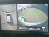 まるで上空から見下ろしているような感じで駐車が楽にできるインテリジェントアラウンドビューモニター!幅寄せが苦手な方でもサイドビューで確認することができますよ♪