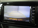 バックでの車庫入れは「バックモニター」がサポートいたします。