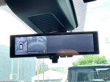 アラウンドビューモニターはミラー部分に映しだすことも可能です!