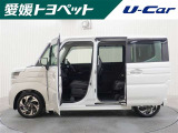 広い開口部&低い床で乗り降りラクラク♪