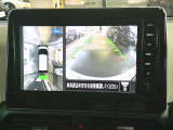 アラウンドビューモニター付き!車両を真上から見ているような映像で車庫入れも安心!!