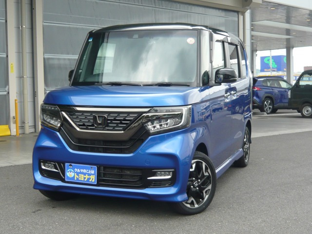 N-BOXカスタム G L ターボ ホンダセンシング 4WD 地デジフルセグTV