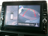 ナビ画面アラウンドビューモニター付、安心安全、全方向、上から見えます。運転が苦手な方安心です。