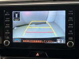 バックモニター付きなので車庫入れの際の後方確認もばっちり♪