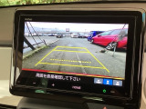 便利な3ビュー切り替え、ガイド線表示付きのバックカメラです!後退時、後方の視界をサポートします!