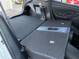 シートが倒せて荷物も楽々