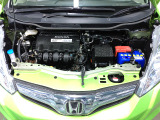 自慢のエンジンはパワードbyHONDAです。精度とバランスにこだわって、低回転からスムースなパワーを発揮します。