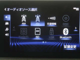 車内でCD等、多彩なメディアをお楽しみ頂けます♪
