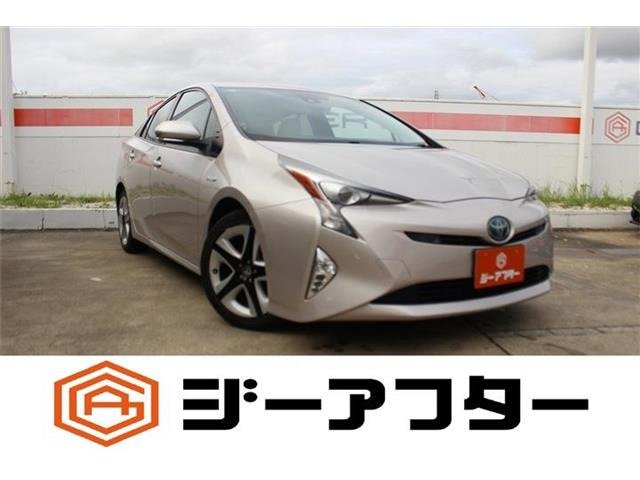 プリウス 1.8 A プレミアム ツーリングセレクション 禁煙 純正ナビ LEDヘッドライト TV
