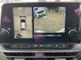 アラウンドビューモニター装備です 上から見たイメージで駐車出来ます