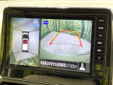 【アラウンドビューモニター】専用のカメラにより、上から見下ろしたような視点で360度クルマの周囲を確認することができます☆死角部分も確認しやすく、狭い場所での切り返しや駐車もスムーズに行えます。