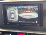 【パノラミックビューモニター】専用のカメラにより、上から見下ろしたような視点で360度クルマの周囲を確認することができます☆死角部分も確認しやすく、狭い場所での切り返しや駐車もスムーズに行えます。