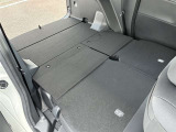 シートが倒せて荷物も楽々