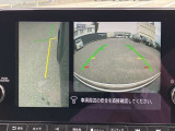 バックモニター バック時も安心です。
