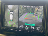 【全方位モニター用カメラ】専用のカメラにより、上から見下ろしたような視点で360度クルマの周囲を確認することができます☆死角部分も確認しやすく、狭い場所での切り返しや駐車もスムーズに行えます。