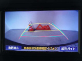 バックガイドモニターを装備しています、車庫入れもラクラクです。