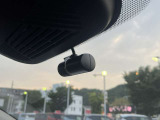 事故などのときに、証拠となるドライブレコーダー付いてます