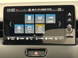 ★スマートフォンのような操作感の静電式タッチパネル。