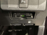 ETC車載器付きです。高速道路の料金所もスムーズに通過できます。