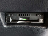 ETC車載器付きです。高速道路の料金所もスムーズに通過できます。