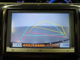 バックガイドモニターで、後方を確認しながら安心して駐車することができます。運転初心者も熟練者も必須の機能ですよ!