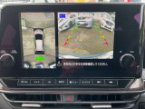 アラウンドビューモニター装備です 上から見たイメージで駐車出来ます