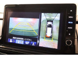 純正のマルチビューカメラが装備されています!上から見下ろしたような視界のカメラが駐車をサポートします!