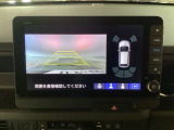バックカメラが付いているので、車庫入れもラクラクです♪更にバンパーに取り付けられたソナーセンサーで、障害物を音とナビゲーション画面で知らせてくれます♪