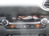 運転席にはハンドルヒーターとシートヒーター。助手席にもシートヒータ―が装備されています。エアコンもシートヒーターも運転席と助手席で独立しているので、それぞれ違う温度に設定できます。