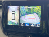 【全方位モニター用カメラ】専用のカメラにより、上から見下ろしたような視点で360度クルマの周囲を確認することができます☆死角部分も確認しやすく、狭い場所での切り返しや駐車もスムーズに行えます。