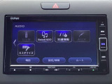 ナビのオーディオソースはこんな感じです♪USBにも対応し、Bluetoothオーディオも付いています♪