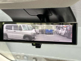 スマートルームミラー付ですのでお荷物が乗っていても後方確認が出来ます。