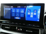 【オーディオ選択画面】AM/FMの切替や、交通情報もこちらの画面から選択できます。