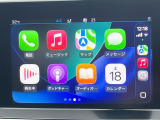 ●Apple Car Play:スマホとの有線接続で、ナビ・オーディオ再生などスマホのアプリ機能が画面でも使える便利機能です!