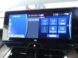 【オーディオ選択画面】AM/FMの切替や、交通情報もこちらの画面から選択できます。
