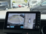 駐車時に便利な全方位モニターが付いていますので車庫入れも安心&安全です!