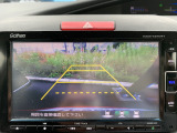 【バックカメラ(3モード)】視点を切り替えて後方を確認でき、駐車や車庫入れも安心です。