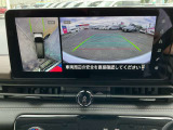 アラウンドビューモニターが、駐車をサポートしてくれますよ!