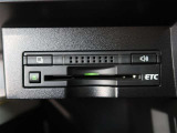 ETC車載器付きです。高速道路の料金所もスムーズに通過できます。