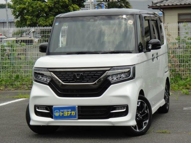 N-BOXカスタム G L ターボ ホンダセンシング 純正8インチナビプレミアムインターナビDTV