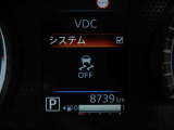 VDC機能付き!!滑りやすい路面やカーブ走行時の横滑りを軽減して、車の安定性を向上させてくれるので、雨の日などの運転も安心です♪