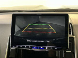 バックギアに入れると、このように後方が映し出されます!最終確認はご自身の目と耳で必ず行ってください!安全第一で!